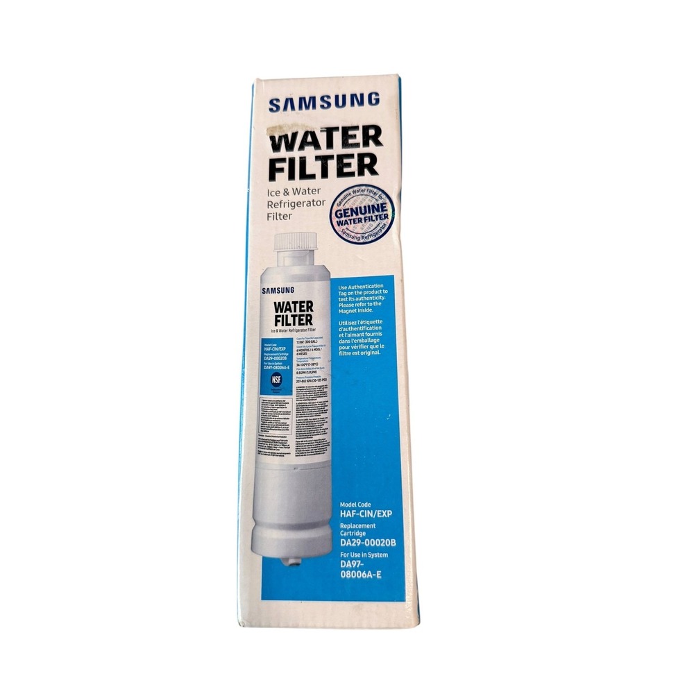 Samsung Refrigerator Water Filter HAF-CIN/EXP DA29-00020B Genuine Replacement